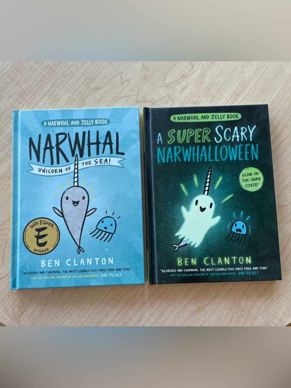Narwhal & Jelly Books by Ben Clanton